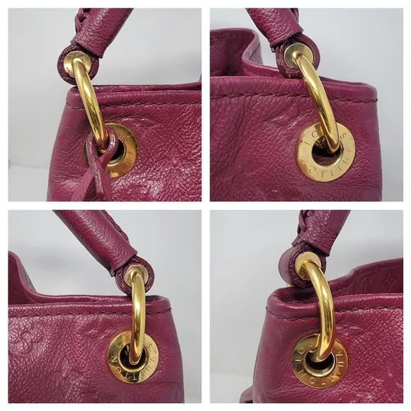 LOUIS VUITTON Artsy MM Monogram Empreinte Leather Shoulder Bag - Picture 8 of 13